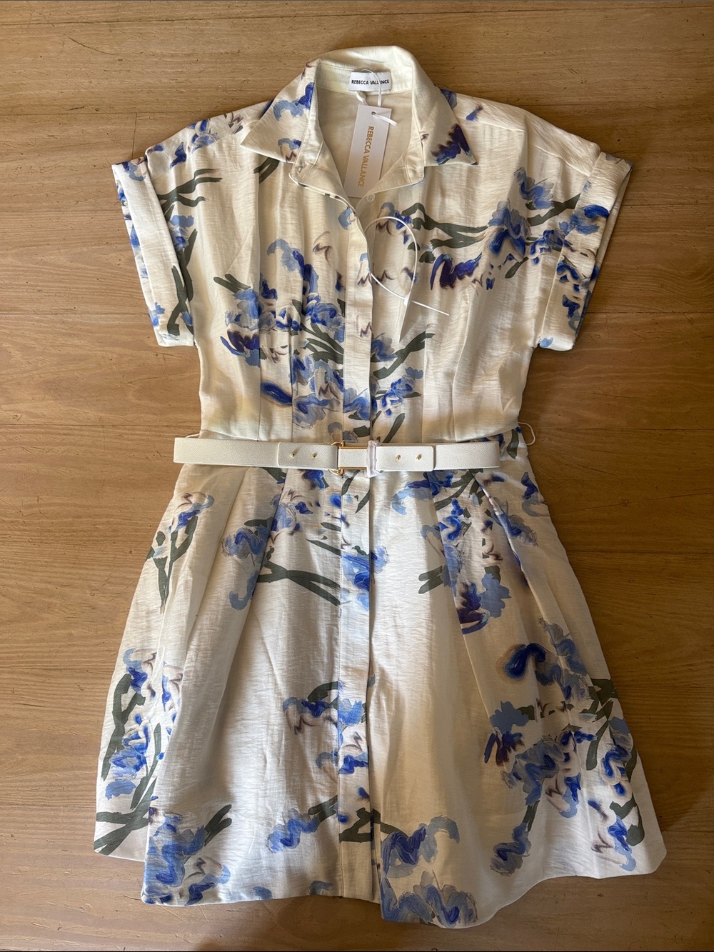 Rebecca Vallance bluebell meadow mini, current season, size 4, NWT